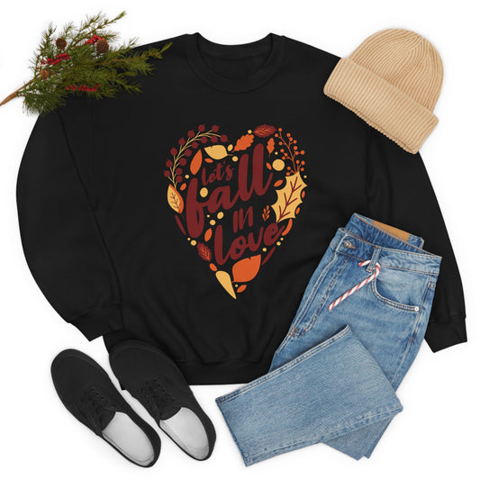 Let's Fall In Love Crewneck Sweatshirt