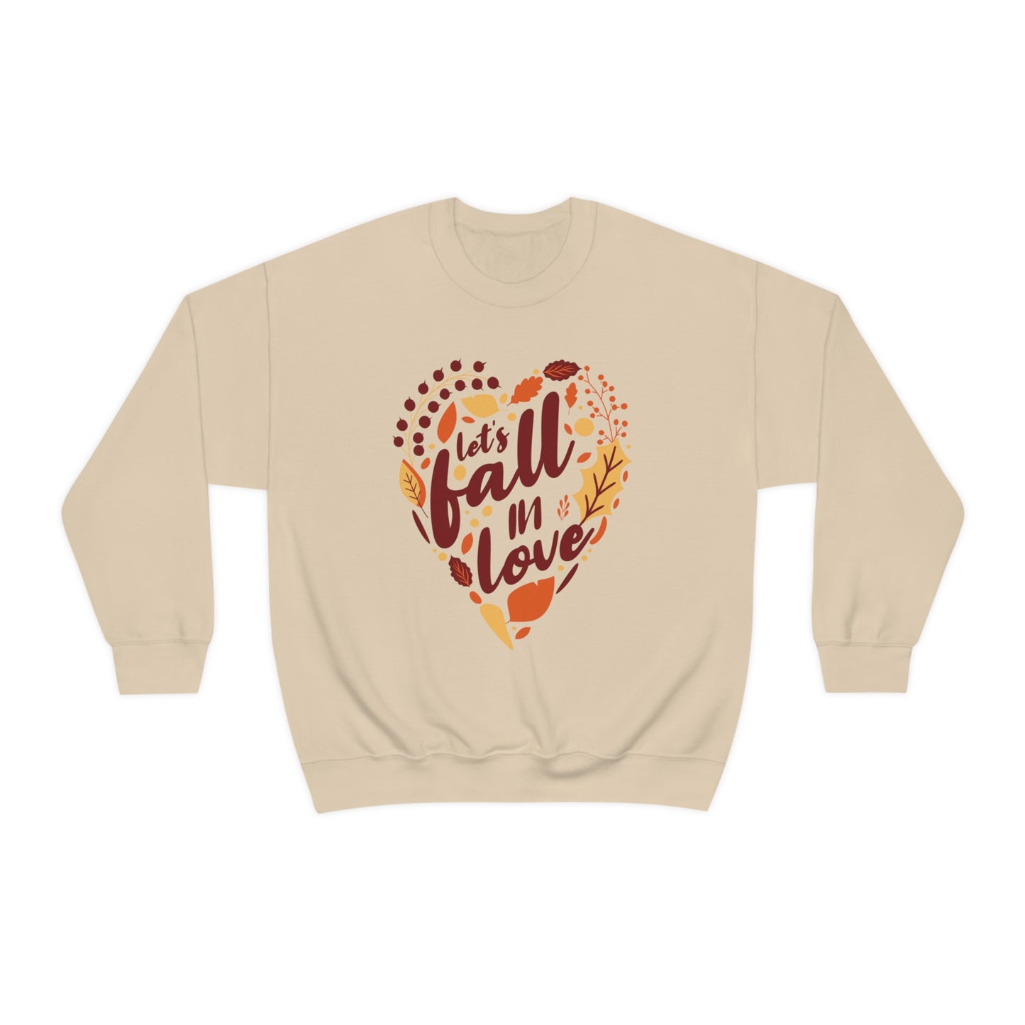 Let's Fall In Love Crewneck Sweatshirt