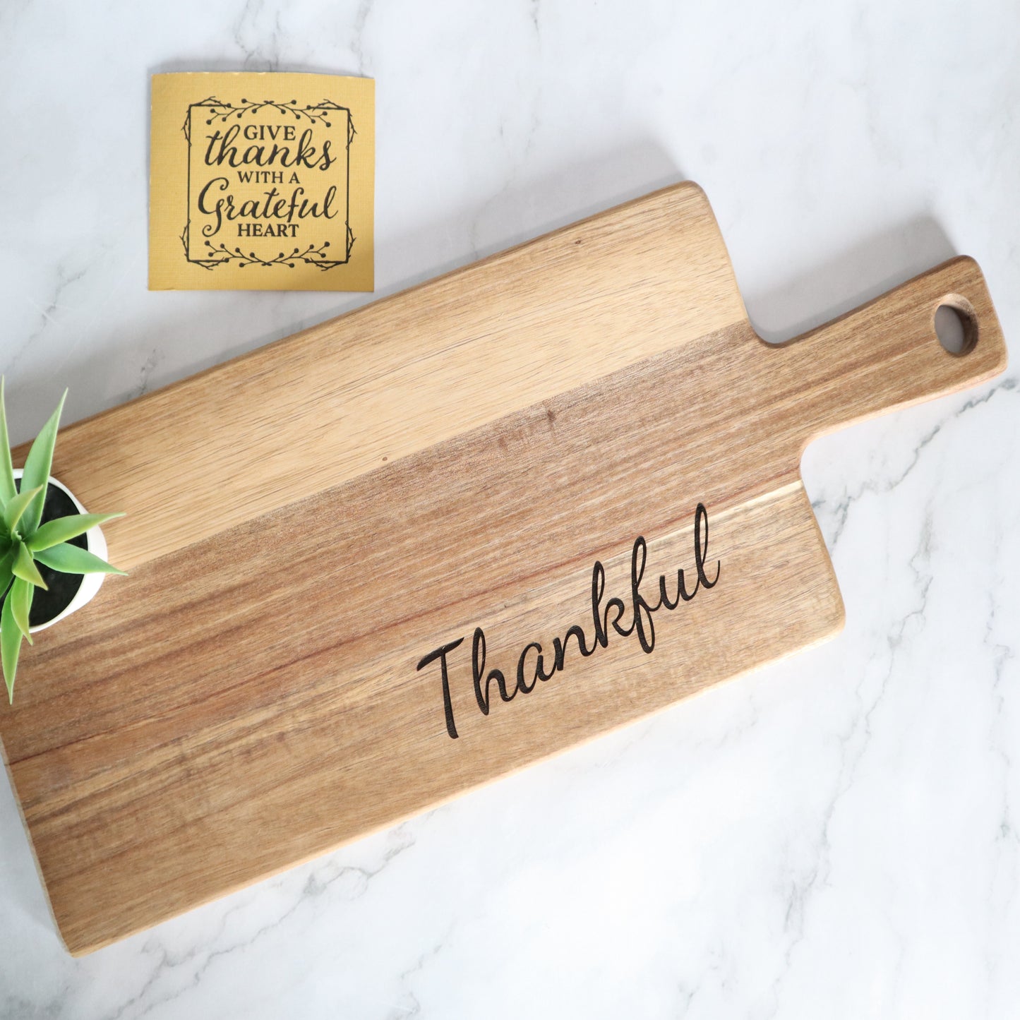 Personalized Acacia Cutting Board