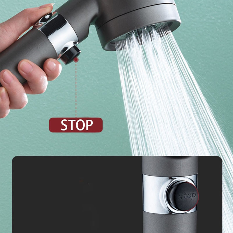 RejuvaJet 3 Mode High Pressure Showerhead