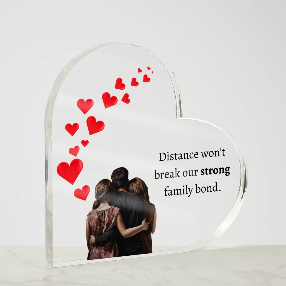 To Our Daughter | Distance Won't Break Our Bond Plaque