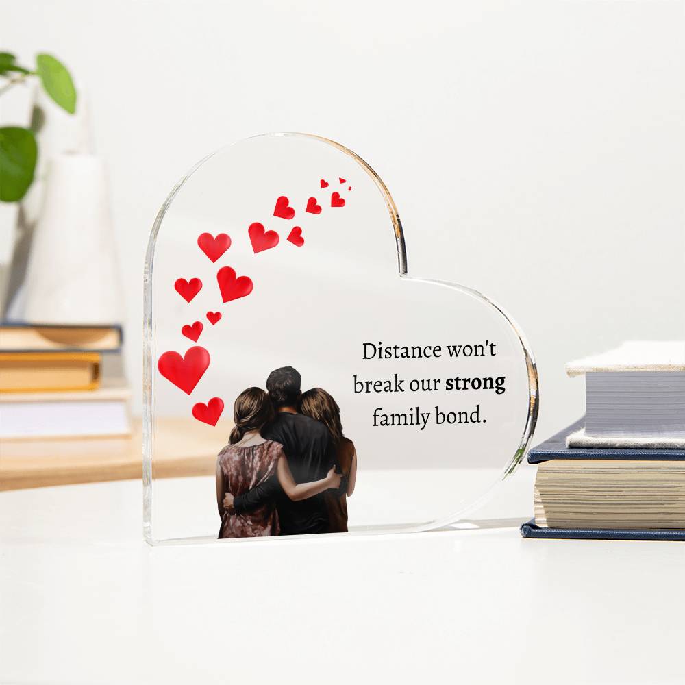 To Our Daughter | Distance Won't Break Our Bond Plaque