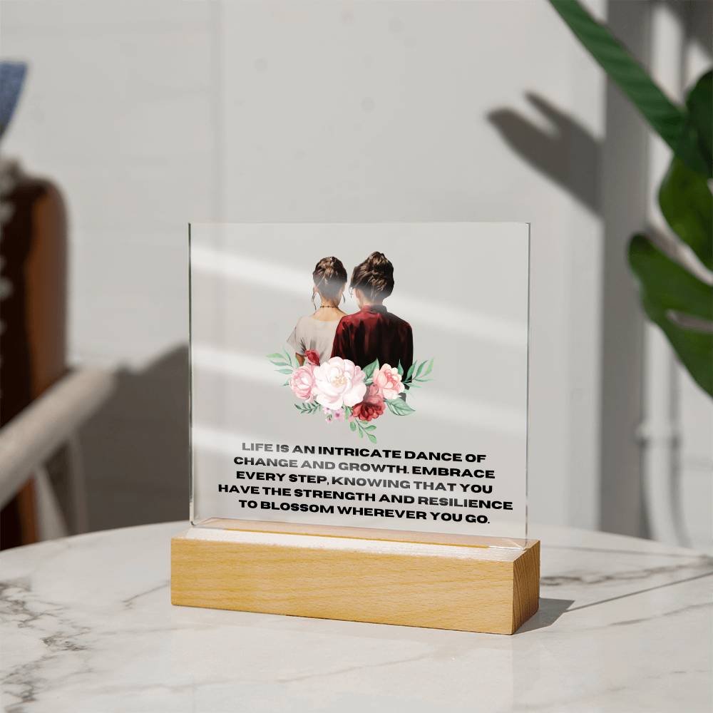 Daughter and Mother Acrylic Plaque